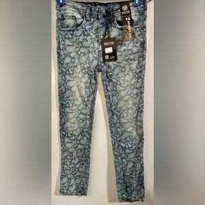 Encrypted Skinny Fit Jeans